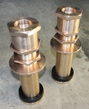 Rudder glands