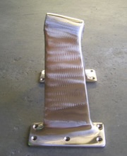 A frame Skeg side view